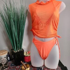 NEW Vibrant Orange 3 PC set ~ Matte Collection.